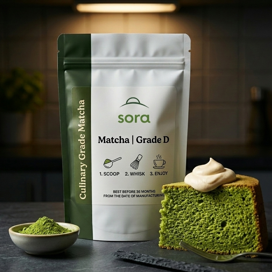 The Kitchen Workhorse Culinary Matcha – Precision Pastry Sachets