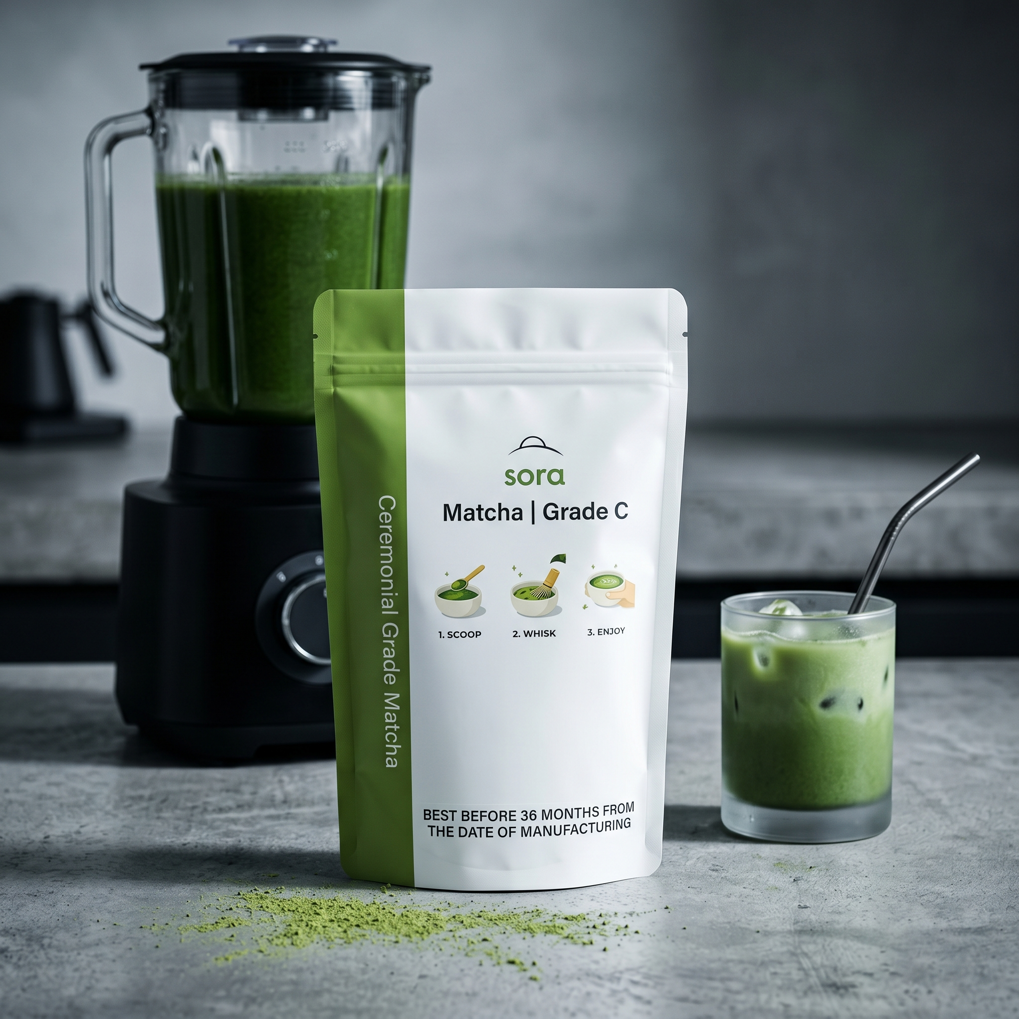The Barista Pro Premium Grade Matcha – High-Performance Sachets